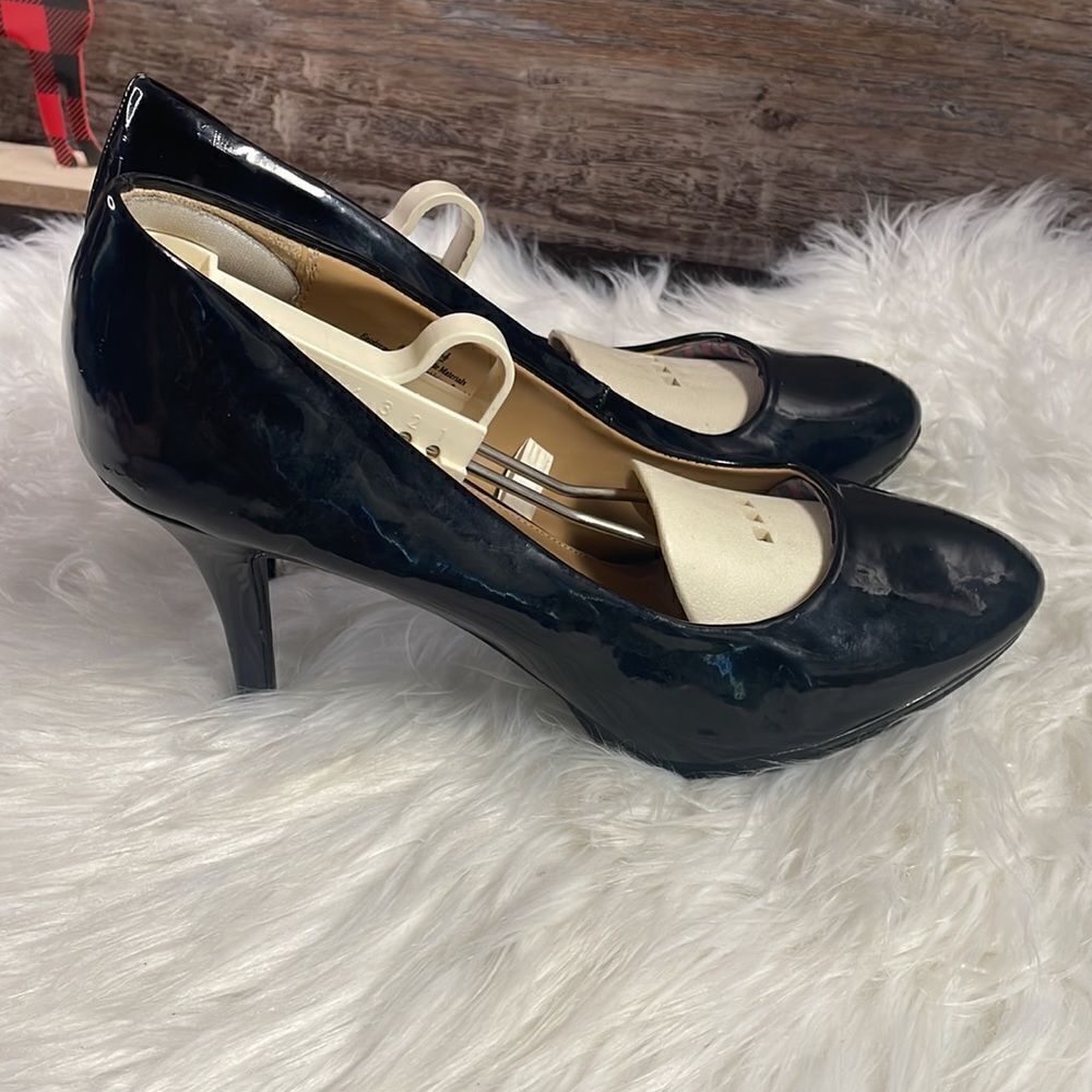 Merona Spike Heels Black Boardroom Chic Spike Heels Preppy Corpgore Size 9 1/2